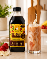 STRAWBERRY BANANA!  Buck'N Good Cold Brew - Sweetened Concentrate